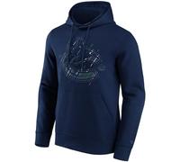 Fanatics Vancouver Canucks Etch NHL Hoodie Navy