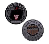 FaNaTtik 2000 AD Judge Dredd Mega-City One Collectible Coin - Limited Edition - Individually Numbered