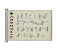 FaNaTtik Avatar: The Last Airbender Waterbending Scroll Metal Replica - Limited Edition Collectible (70 x 100mm), Numbered with Display Stand, Officially Licensed Avatar Merchandise