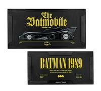 FaNaTtik Batman Batmobile Large Collectible Metal Ingot - Official Limited Edition 1989 Movie Memorabilia - Individually Numbered with Display Stand - 145 x 73.6mm, 5,000 Worldwide