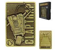 FaNaTtik Borderlands Claptrap Limited Edition Metal Ingot - Antique Brass Coloured Numbered Collectible (5000 worldwide)