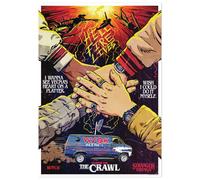 FaNaTtik Butcher Billy Stranger Things 5 'The Crawl' Limited Edition Art Print, Individually Numbered (995 Worldwide), A3