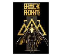 Fanattik DC Comics lithographie Black Adam Limited Edition 42 x 30 cm