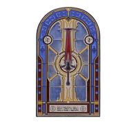 FaNaTtik DOOM Crucible Sword Stained Glass Window Ingot | Limited Edition 5,000 Numbered Collectible | Officially Licensed 100mm