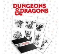 Fanattik Dungeons & Dragons Lithograph Set