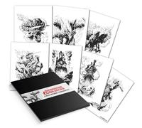 Fanattik Dungeons & Dragons Lithograph Set