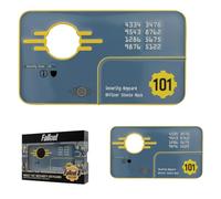 FaNaTtik Fallout 3 Vault 101 Security Keycard Metal Replica - Limited Edition, Numbered Collectible (5000)