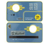 Fallout New Vegas Vault 21 Security Keycard Replica