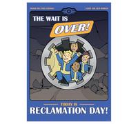 FaNaTtik Fallout Reclamation Day A3 Art Print - Limited Edition and Individually numbered - Official Merchandise