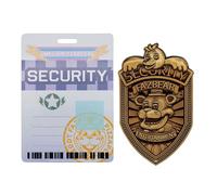 FaNaTtik Five Nights at Freddy's Replica Metal Security Badge and Security Pass