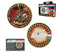 FaNaTtik G.I. Joe 60th Anniversary 24k Gold Plated Limited Edition Coin In Collector's Box - A Real American Hero - Officially Licensed Merchandise