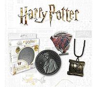 FaNaTtik Harry Potter Collector Box Limited Edition Collectables Gift Set Officially Licensed Wizarding World - Coaster Set, Coin, Gryffindor Pin Badge and Dumbledore's Army Necklace