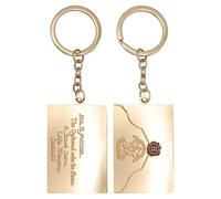 Hogwarts Letter Limited Edition Metal Keyring Harry Potter Metallics One Size