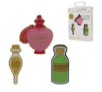 FANATTIK HARRY POTTER - Limited Edition Set of 3 Potions Pin Badges