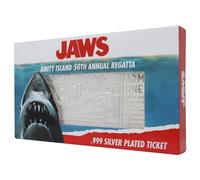 Fanattik Jaws - Limited Edition Silver Plated Replica Amity Island 50th Annual Regatta Ticket