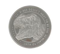 Fanattik Jurassic Park 25th Anniversary Limited Edition Collectors Coin (Silver)