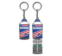 FaNaTtik Jurassic Park Sliding Barbasol Can Keyring | Limited Edition 5000 | Numbered Movie Prop Replica