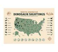 Fanattik Jurassic World - Dinosaur Sightings - Limited Edition Art Print