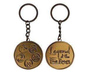 FaNaTtik Legend of the Five Rings Limited Edition Elemental Keyring