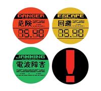 Metal Gear Solid Set of 4 Limited Edition Metal Coasters