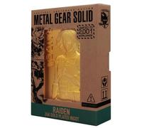 FaNaTtik Metal Gear Solid 2 - 24k Gold Plated Raiden Collectible Ingot - Officially Licensed & Limited Edition Gaming Memorabilia - (2,001 Worldwide) with Individual Numbering