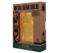 Fanattik Metal Gear Solid 2 24k Gold Plated Raiden Ingot
