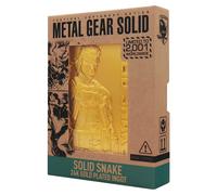 Fanattik Metal Gear Solid 2 - 24k Gold Plated Snake Ingot
