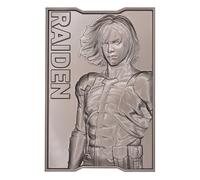 FaNaTtik Metal Gear Solid 2 Collectible Metal Raiden Ingot - Officially Licensed Merchandise, Limited Edition 5,000 Worldwide, Numbered with Display Stand