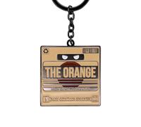 FaNaTtik Metal Gear Solid 2 The Orange Cardboard Box Limited Edition Keyring - Official Metal Collectible Inspired by Classic Stealth Game - Gift for Gamers & MGS Fans