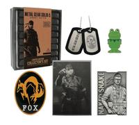 FaNaTtik Metal Gear Solid Delta: Snake Eater Collector’s Set - Official Limited Edition 5,000 Ammo-Case Box with Ingot, Dog Tags, FOX Sticker, Art Card & Kerotan Pin