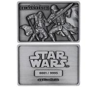 FaNaTtik Star Wars Limited Edition Obi-Wan Kenobi Collectible Metal Ingot
