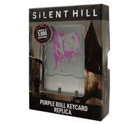 FaNaTtik Silent Hill Purple Bull Key Replica - Limited Edition Collectible Prop | Premium Metal Game-Inspired Key for Fans, Gamers & Horror Collectors