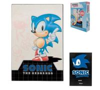 FaNaTtik Sonic the Hedgehog 35th Anniversary Limited Edition Ingot - Officially Licensed Metal Collectible, Numbered with Display Stand