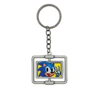 FaNaTtik Sonic the Hedgehog Metal Spinning Keyring | Limited Edition 9,995 | Individually Numbered | Officially Licensed Collectible