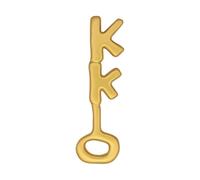 FaNaTtik SpongeBob SquarePants 24K Gold Plated Krusty Krab Key - Limited Edition Replica Collectible