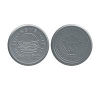 Fanattik SpongeBob SquarePants Krabby Patty Metal Drinks Coasters Set