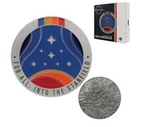FaNaTtik Starfield Constellation Medallion - Limited Edition Metal Collectible - Officially Licensed, Individually Numbered 85mm Display Piece