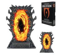 FaNaTtik The Elder Scrolls IV: Oblivion Gates Ingot - Limited Edition Collectible (Officially Licensed, 110x76mm, Display Stand Included)