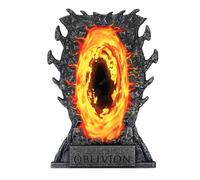 FaNaTtik The Elder Scrolls IV: Oblivion Gates Ingot - Limited Edition Collectible (Officially Licensed, 110x76mm, Display Stand Included)