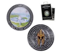 FaNaTtik The Elder Scrolls IV: Oblivion Imperial City Coin - Officially Licensed Limited Edition Collectible - Individually Numbered - 38mm Diameter