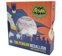 Dc The Penguin Limited Edition .999 Silver Plated Medallion