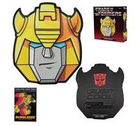 FaNaTtik Transformers Bumblebee Limited Edition Medallion - 5000 Worldwide, Officially Licensed, Collector’s Item with Art Card & Display Stand