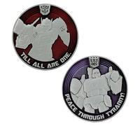 FaNaTtik Transformers G1 Autobots vs Decepticons Limited Edition Collectible Coin - Officially Licensed Merchandise - Individually numbered Item