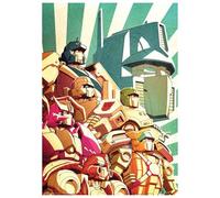 FaNaTtik Transformers Optimus Prime Limited Edition A3 Art Print - Official Collectible Poster - G1 Retro Wall Art for Fans