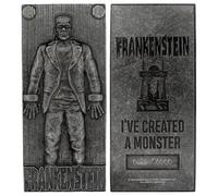 FaNaTtik Universal Monsters Frankenstein’s Monster Collectible Metal Ingot | Limited Edition 5,000 Numbered | Officially Licensed 130x58mm