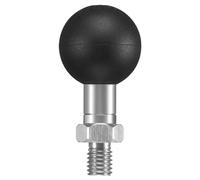 FANAUE 1'' Ball Adapter with M8 x 1.25 Metric Thread Compatible with RAM Mounts B Size 1 Inch Ball Double Socket Arm for RAM Mounts Bike Motorcycle Cell Phone Holder Accessories