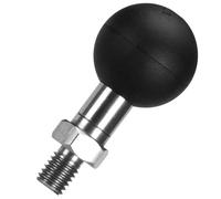 FANAUE 1 Inch Ball Adapter with M8 x 1.25 Thread Post to RAM Mount B Size Double Base Arm and Bicycle Motorcycle Phone Holder, Supports Connection of Any Device with a 1 Inch Ball Head Mounting