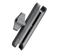 FANAUE Aluminum 17mm Ball Head Double Socket Arm Only Supports Connects of 0.67" Ball Head Adapter Compatible with RAM Mount 17mm Ball and Bike Motorcycle Phone Holder, Middle Arm Length is 3.7 Inch.