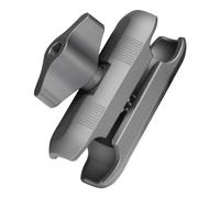 FANAUE Aluminum 20mm Ball Head Double Socket Arm Only Supports Installation of 20mm Ball Head Adapter, Connects Phone Clip and 20mm Ball Base and Can be Assembled Into Bike Motorcycle Phone Holder