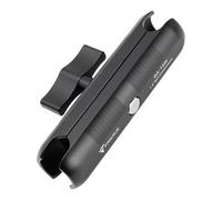 FANAUE Aluminum Alloy 1.5" Double Socket Arm, Compatible with RAM C Size 1.5 inch Ball Components | 38mm Ball Accessories, 360° Rotation Clamp Fits Phone Holder, GPS & Camera Mounts (6" Length)